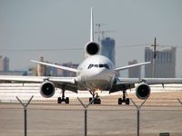 N720AX @ KLAS - Omni Air International / Mcdonnell-douglas DC-10-30 / Taxi to RWY 25R