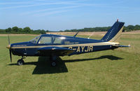 G-AYJR @ EGHP - PA-28 Cherokee 140C - by Les Rickman