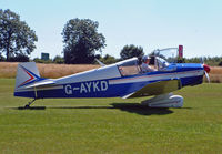 G-AYKD @ EGHP - Jodel DR.1050