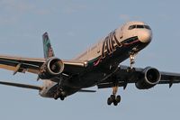 N519AT @ LAX - ATA N519AT on final approach to RWY 24R.