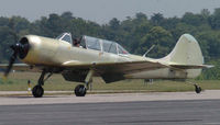 N552TW @ DAN - Yak-52TW in Danville Va. - by Richard T Davis