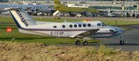G-CEGP @ EGCC - short visit to manchester - by mike bickley