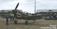N1941P @ LFI - Flying Tigers' P-40 from the Fighter Factory