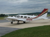 N113DK @ FDK - This Seneca had a choice parking spot at AOPA Fly-in 2006 - by Sam Andrews
