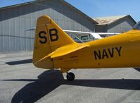 N89014 @ SZP - 1943 North American SNJ-5, P&W R-1340 600 Hp radial, tail detail - by Doug Robertson