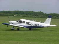 G-AZDJ @ EGBK - PA32 Cherokee Six visiting Sywell - by Simon Palmer