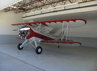 N32135 @ SZP - 1941 Waco UPF-7, Continental W670 220 Hp in hangar - by Doug Robertson
