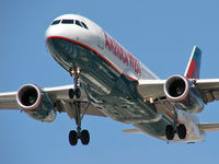 N668AW @ KLAS - America West Airlines / 2002 Airbus A320-232