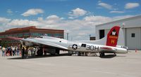 N5017N @ KAPA - B-17 Aluminum Overcast - Centennial Airport - by John Little