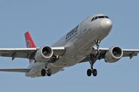 N332NW @ LAX - Northwest Airlines N332NW (FLT NWA337) from Detroit Metro Wayne County (KDTW) on final approach to RWY 24R. - by Dean Heald