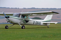 G-DRAG @ EGLS - Cessna 152 - by Les Rickman