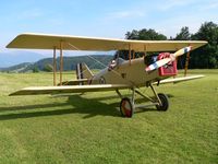 N1367K @ HASENSTRIC - Airplane on a very small airport in the Swiss Mountains called Hasenstrick. Very difficult for landings. - by Hans Jürg Baum