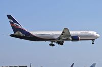 VP-BDI @ LAX - Aeroflot Russian Airlines VP-BDI - A. Pushkin - (FLT AFL321) from Moscow Sheremetyevo (UUEE), Russia on short-final to RWY 24R. - by Dean Heald