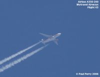 UNKNOWN - Yet another trans-atlantic flight making her way down the east coast - by Paul Perry