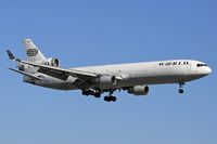 N276WA @ LAX - World Airways Cargo N276WA on final approach to RWY 24R.