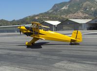 N1017U @ SZP - 1939 Bucker Jungmann C.A.S.A. 1.131, Lycoming O-360 180 Hp, taxi to Runway 22 - by Doug Robertson