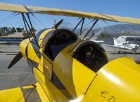 N40DM @ SZP - Bucker Yungmann C.A.S.A. BU 131, Lycoming HO-360, cockpit panels - by Doug Robertson
