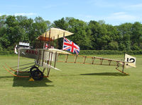 G-ARSG @ Old Warden - Avro Triplane - by Robert Beaver