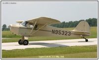 N95323 @ KDWH - Taylorcraft BC-12-D - by Thomas L Hughes