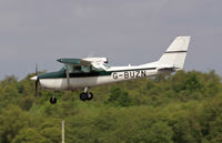 G-BUZN @ BOH - Cessna 172H - by Les Rickman