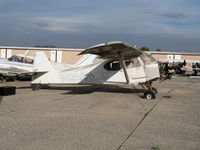 N1059H @ AJO - 1948 Aeronca 15AC minus cowling @ Corona Municipal Airport, CA