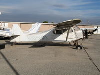 N1059H @ AJO - 1948 Aeronca 15AC minus cowling @ Corona Municipal Airport, CA - by Steve Nation
