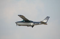 N6153B @ PDK - Gear up after take off from 2L - by Michael Martin