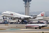 JA8087 @ LAX - Japan Airlines JA8087 (FLT JAL69) departing LAX RWY 25R enroute to Kansai Int'l (RJBB) - Osaka, Japan. - by Dean Heald