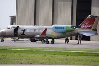 N50163 @ CID - Learjet 60XR. This is the first one made.