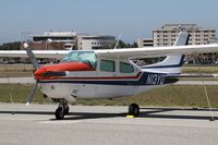 N13YD @ TOA - 1975 Cessna T210L N13YD parked on the ramp at Torrance Municipal Airport (KTOA) - Torrance, California. - by Dean Heald