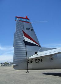 CF-EZI @ SZP - 1946 North American NAVION, Continental E-185, tail data - by Doug Robertson