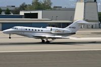 N978QS @ SMO - 2002 Cessna 750 Citation X N978QS, from Las Vegas McCarran Int'l (KLAS), landing on RWY 21. - by Dean Heald