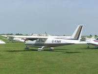 G-KIMK @ EGBK - Partenavia P68B, an Air Race competitor, at Sywell - by Simon Palmer