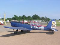 G-BFAW - DHC1 Chipmunk at Husbands Bosworth - by Simon Palmer
