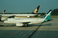 9V-SBE @ SIN - Push-back in Singapore - by Micha Lueck