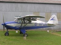 G-APUR @ EGBK - Piper PA-22 at Sywell - by Simon Palmer
