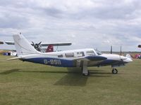 G-BSII @ EGMA - PA34 Seneca - by Simon Palmer