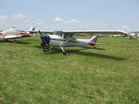 N9832J @ D52 - Cessna 150 Aerobat Tailwheel at Geneseo, July 2006 - by Roger Kellogg