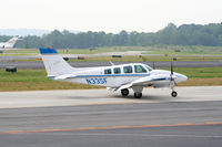 N33SF @ PDK - Taxing to Mercury Air Center - by Michael Martin