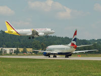 G-DOCY @ KRK - British Airways & Germanwings - by Artur Bado?
