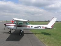 G-BHPY - Cessna 152 at Turweston - by Simon Palmer