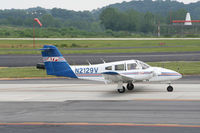 N2129V @ PDK - Taxing past Mercury Air Service - by Michael Martin