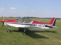 G-VECE @ EGBT - Robin R2120 at Turweston airfield - by Simon Palmer