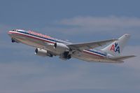 N320AA @ LAX - American Airlines N320AA (FLT AAL32) climbing out from RWY 25R enroute to John F Kennedy Int'l (KJFK). - by Dean Heald