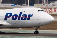 N450PA @ LAX - Polar Air Cargo N450PA taxiing to the cargo terminal after arriving on RWY 24R from Incheon Int'l (RKSI) - Seoul, Korea. - by Dean Heald