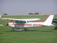 G-BRZS @ EGBK - Cessna 172 at Sywell - by Simon Palmer