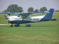 G-BOMS @ EGBK - Cessna 172N visiting Sywell - by Simon Palmer