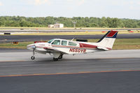 N550YR @ PDK - Taxing from Mercury Air Service - by Michael Martin