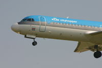 PH-KZR @ BRU - arrival of flight KL1723 from AMS - by Daniel Vanderauwera