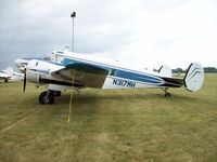 N317MH @ KOSH - Beech E18S - by Mark Pasqualino